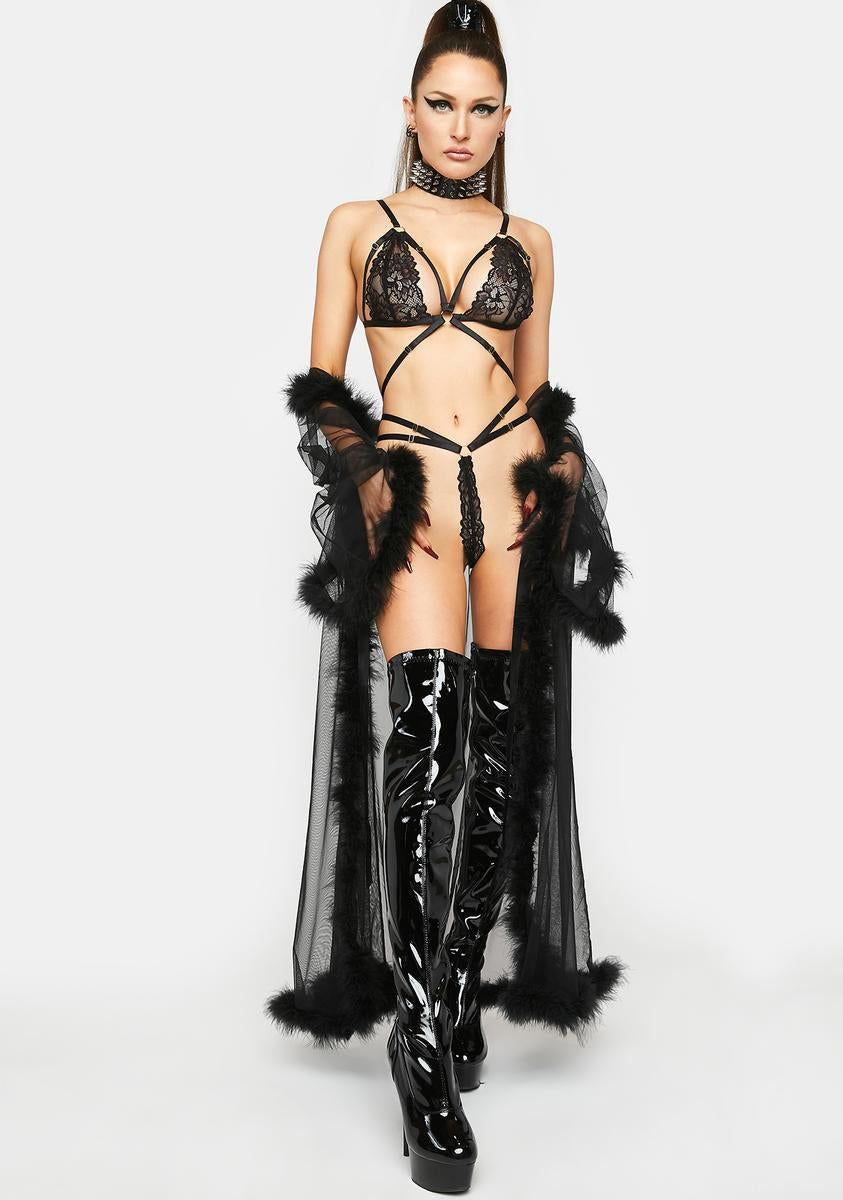 Seductive Sabotage Lingerie Set sold by Dolls Kill product image thumbnail 3