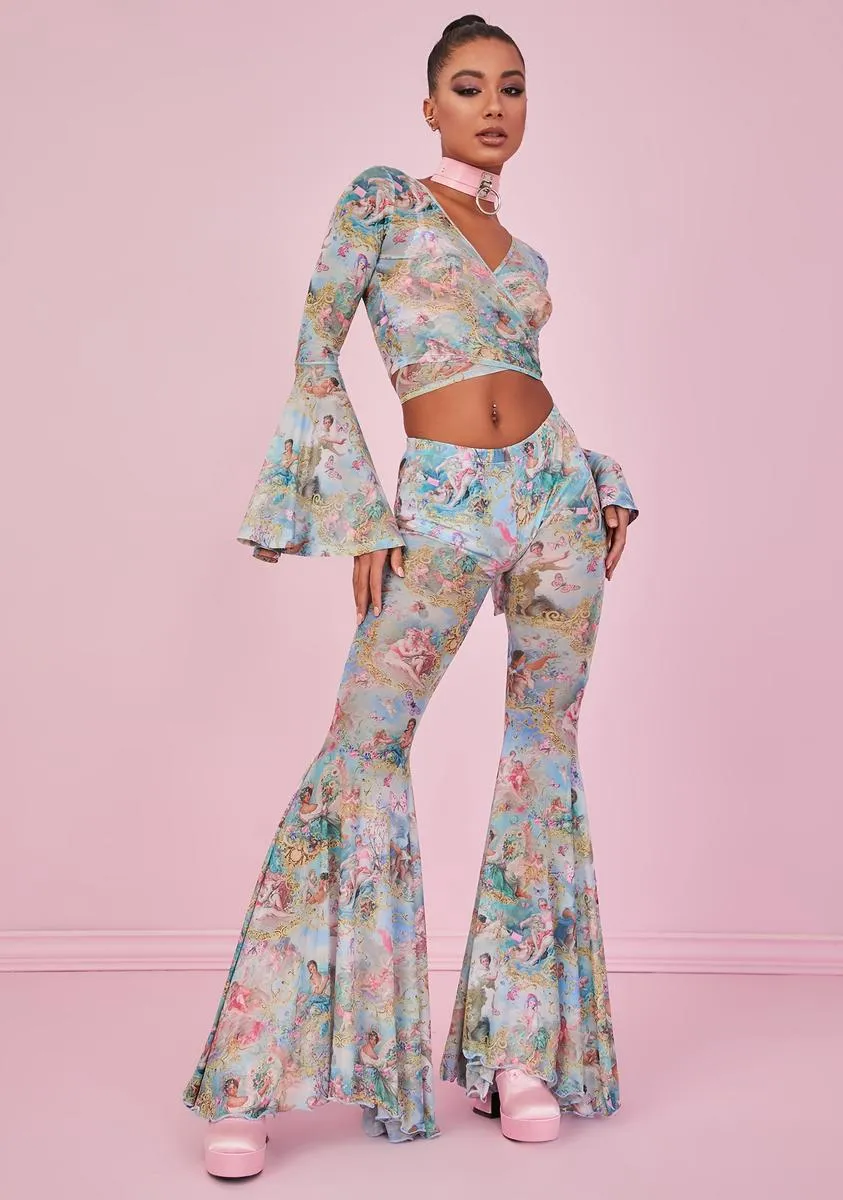 Divine Lush Opulence Flare Pants sold by Dolls Kill product image thumbnail 2