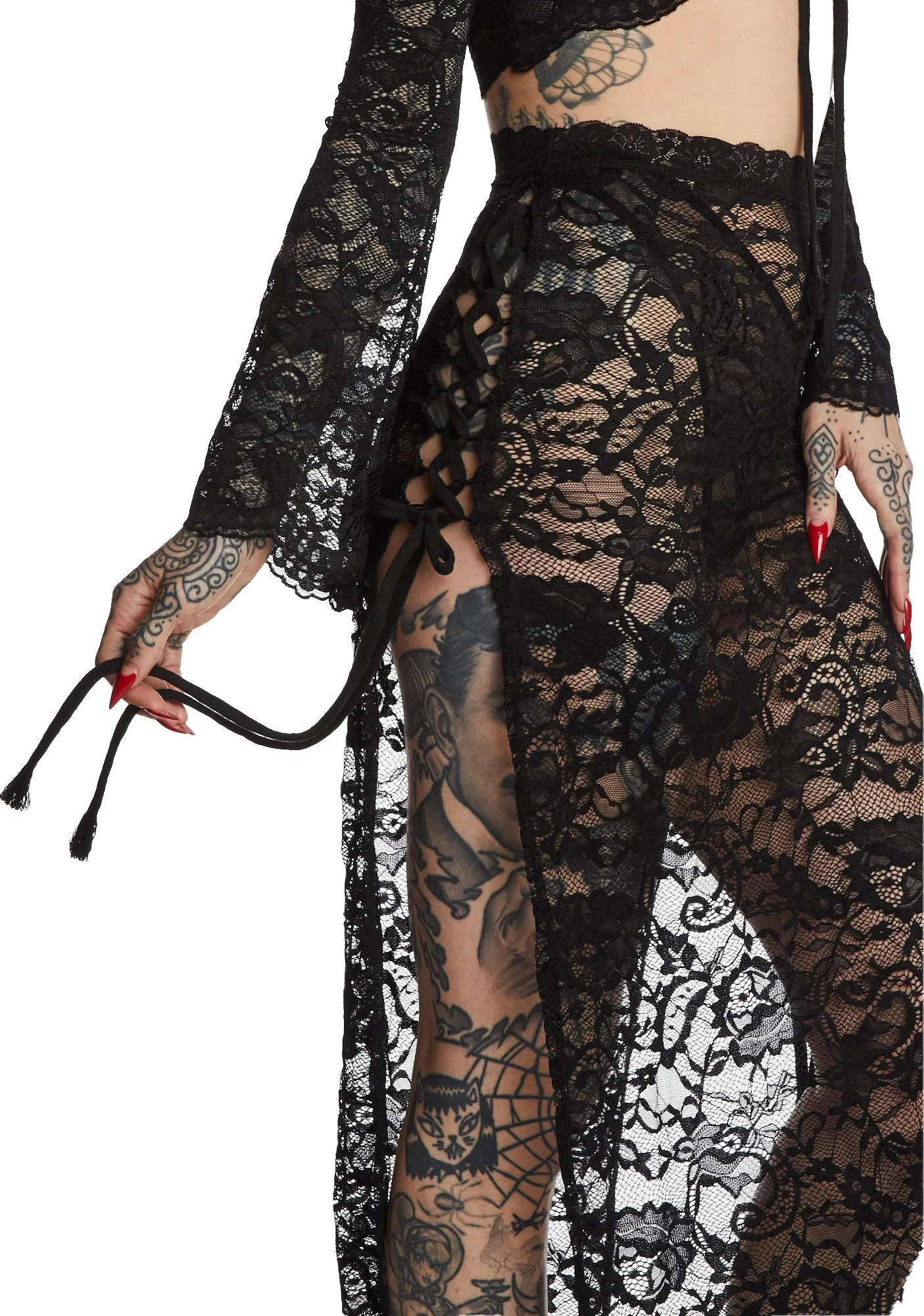 Breathe Deeper Skirt Set sold by Dolls Kill product image thumbnail 5