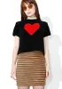Vintage Striped Mini Skirt sold by Dolls Kill