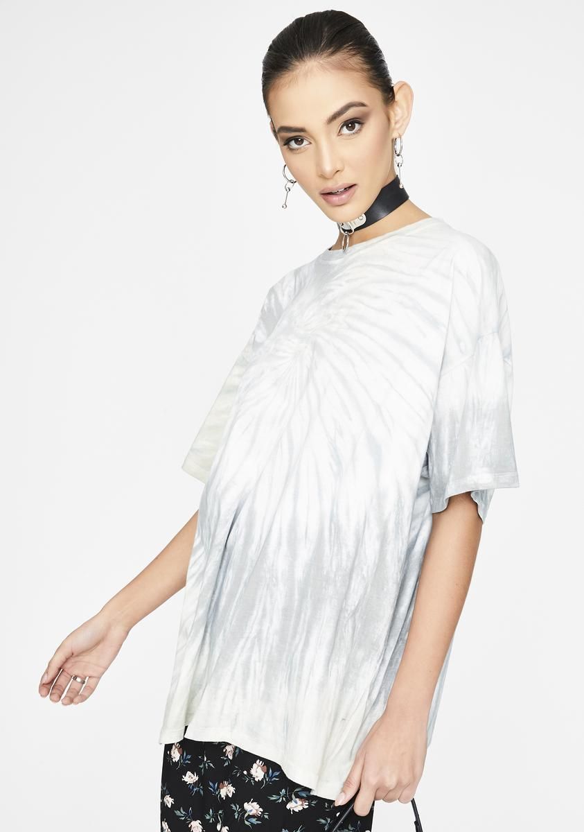 Green Tie Dye Maxi Tee sold by Dolls Kill product image thumbnail 2