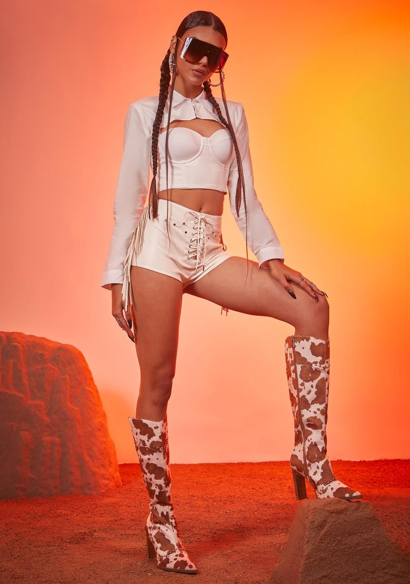 Last Stand Corset Top sold by Dolls Kill product image thumbnail 3