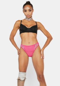Floral Fantasy High Waist Panties sold by Dolls Kill