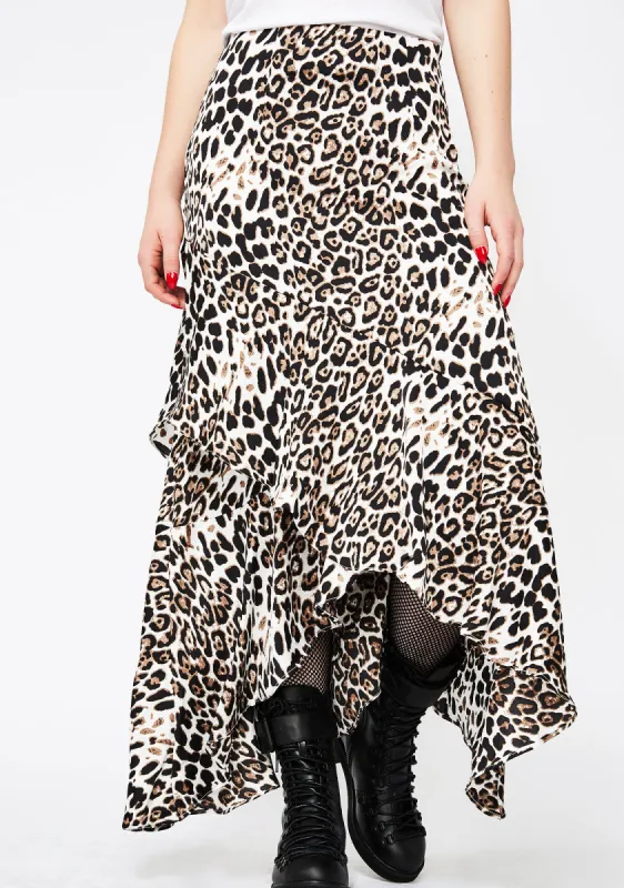 Untamed Tendencies Maxi Skirt sold by Dolls Kill