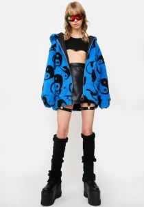 Peace Of Mind Sherpa Jacket sold by Dolls Kill
