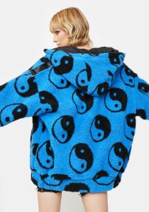 Peace Of Mind Sherpa Jacket sold by Dolls Kill