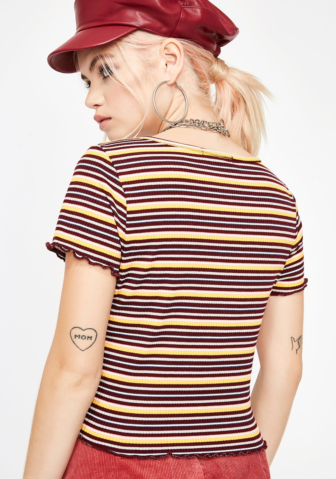 Badlandz Cropped Tee sold by Dolls Kill product image thumbnail 4