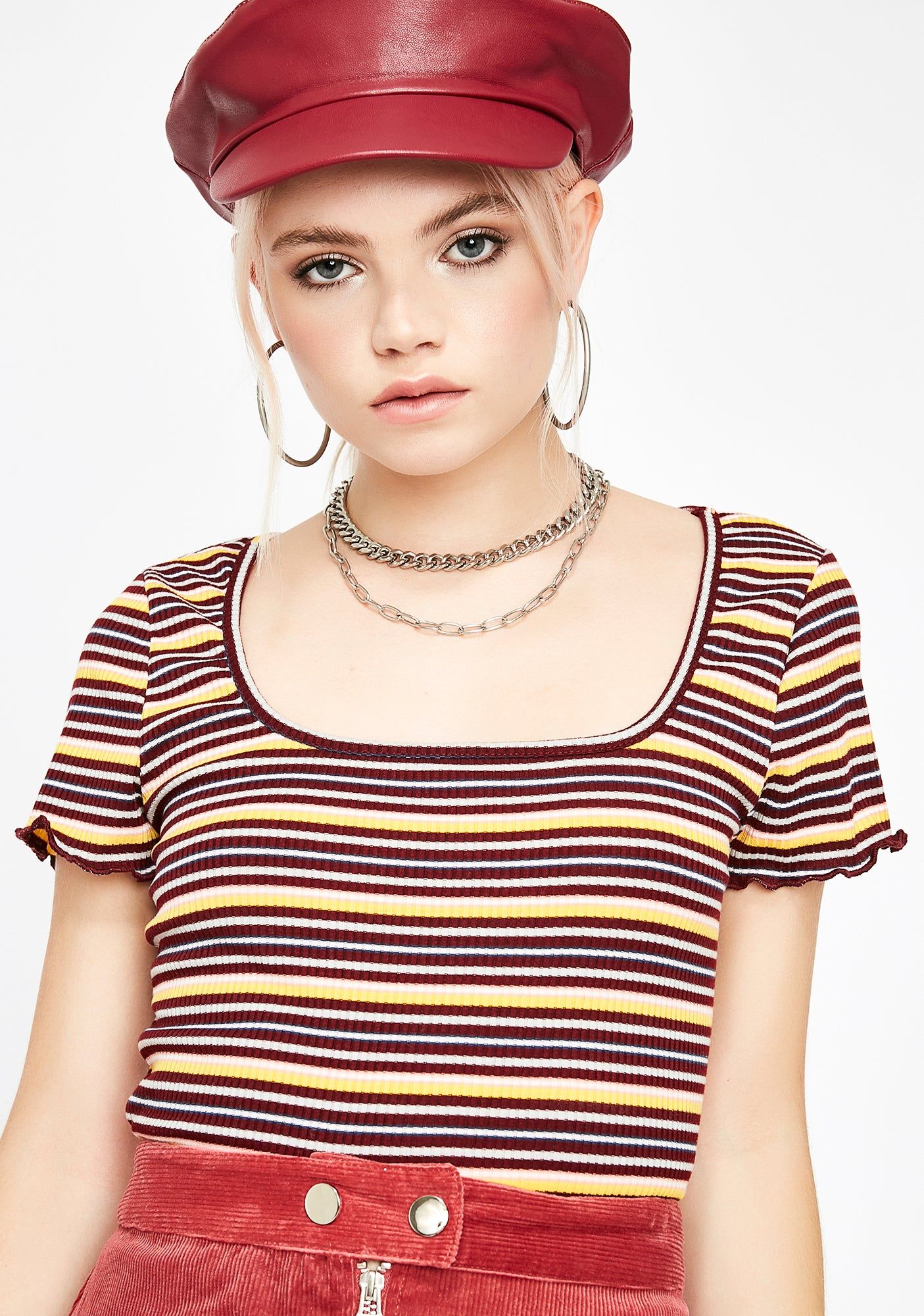 Badlandz Cropped Tee sold by Dolls Kill