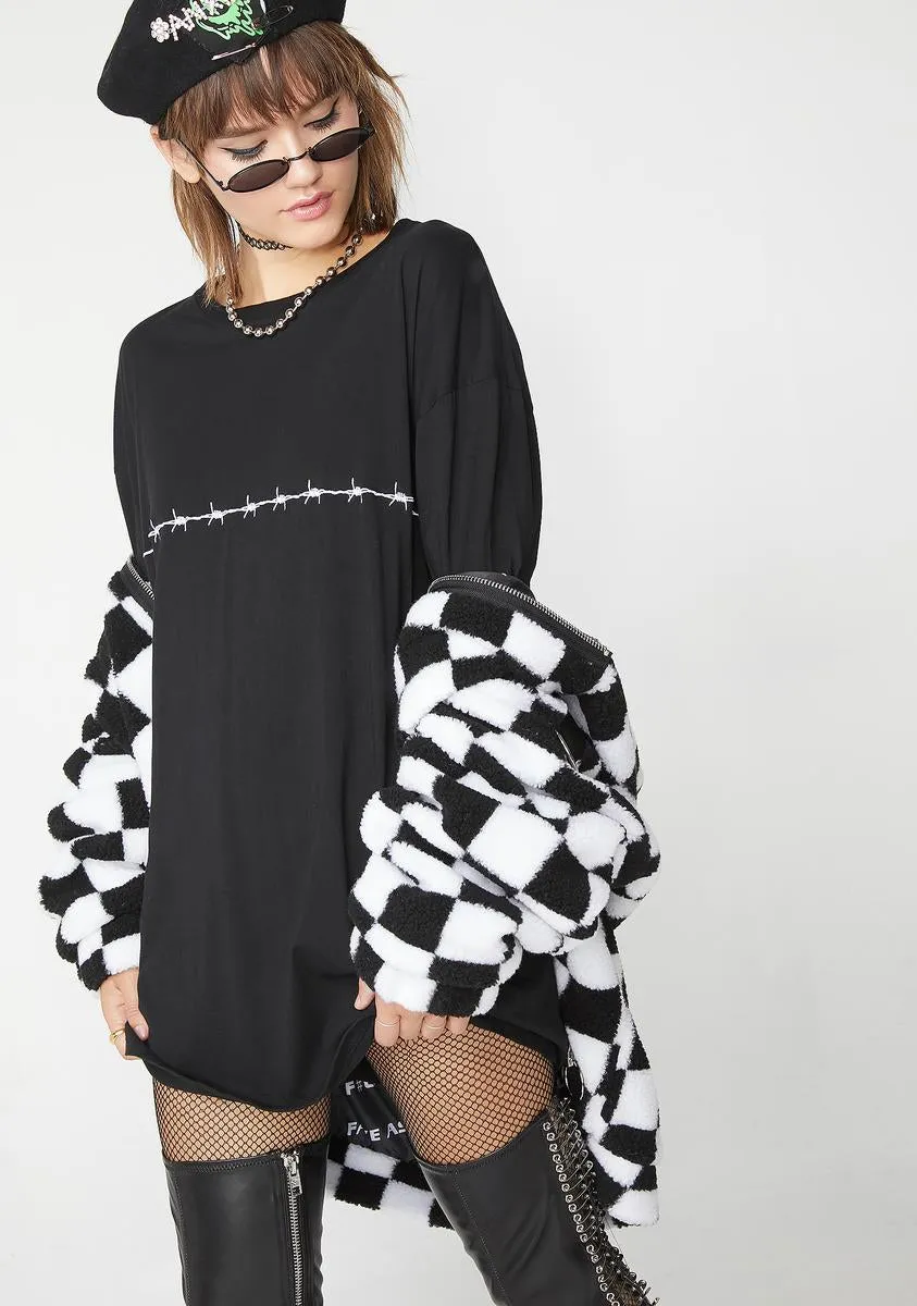 Lotsun Oversized Shirt sold by Dolls Kill product image thumbnail 2