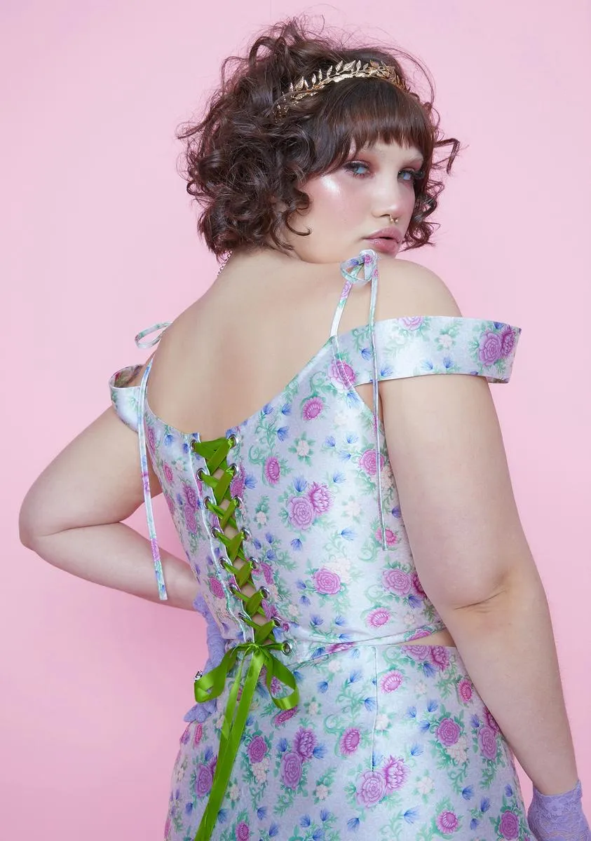 Blooming Pretty Polaroid Fever Mini Skirt sold by Dolls Kill product image thumbnail 4