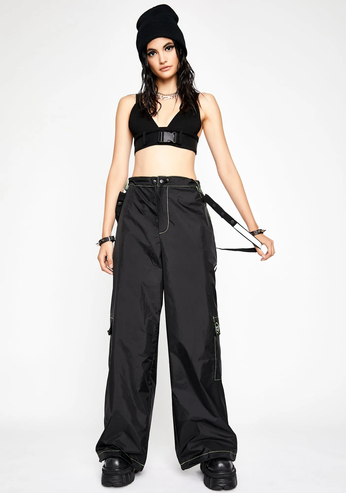 Electro Effect Reflective Pants sold by Dolls Kill product image thumbnail 2