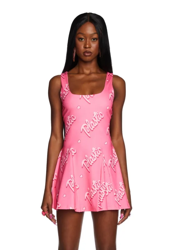 Life Is Plastic Mini Dress sold by Dolls Kill