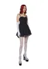This Magic Moment Mini Dress -  Black sold by Dolls Kill