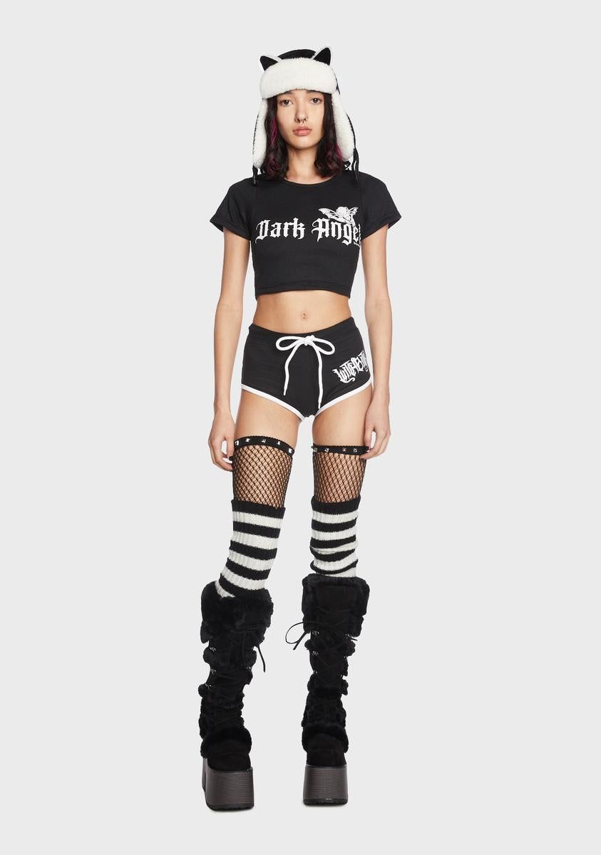 Dark Angel Baby Tee sold by Dolls Kill product image thumbnail 3