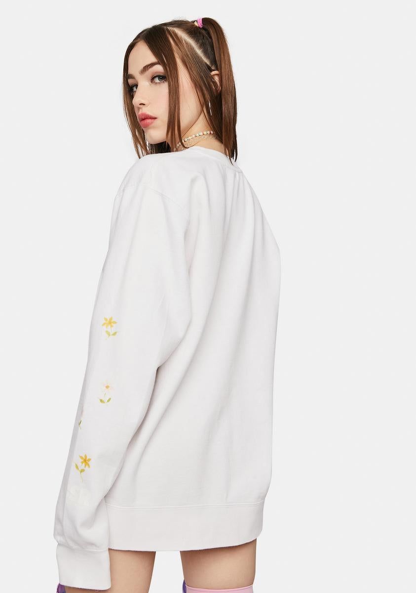 Cheer Bear Garden Crewneck Sweatshirt sold by Dolls Kill product image thumbnail 4