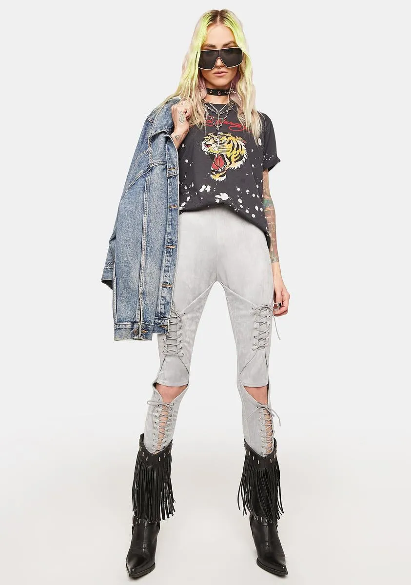 Smoke Bad New Kid Lace Up Pants sold by Dolls Kill product image thumbnail 2