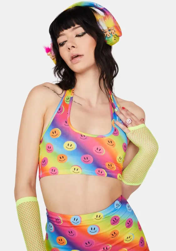 Never Been Happier Halter Top sold by Dolls Kill