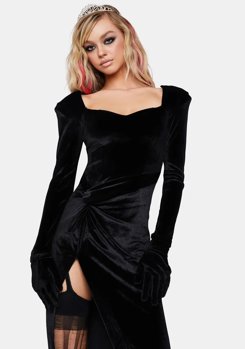 One Two Step Maxi Dress sold by Dolls Kill