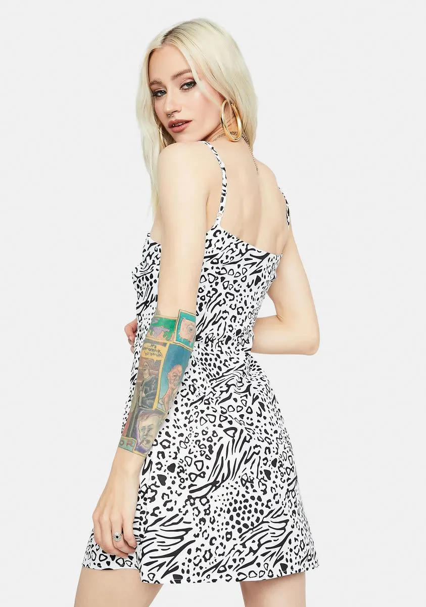Wild Fears Animal Print Tank Dress sold by Dolls Kill product image thumbnail 4