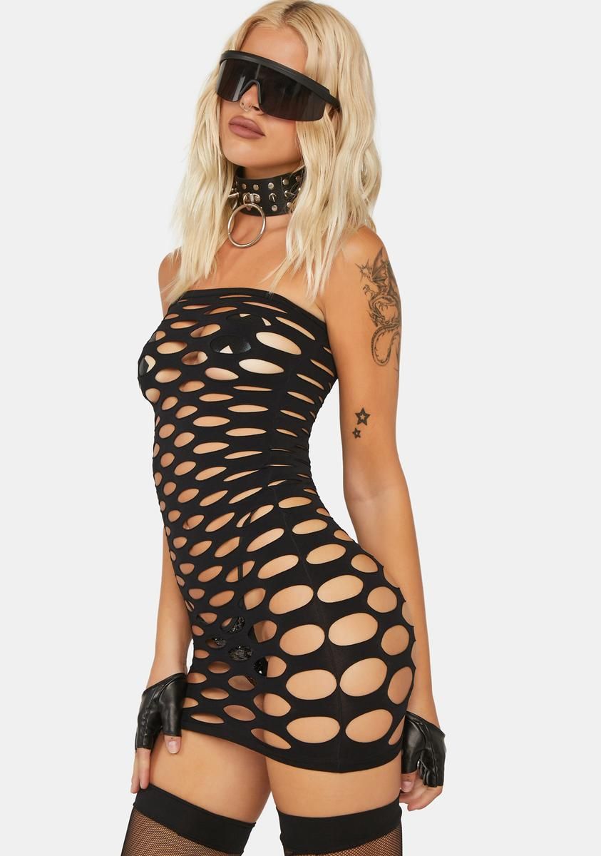 Lasting Memory Bodystocking Dress sold by Dolls Kill product image thumbnail 2