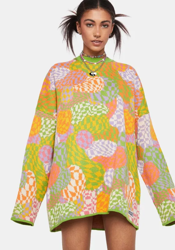 Hedonist Knit Sweater sold by Dolls Kill