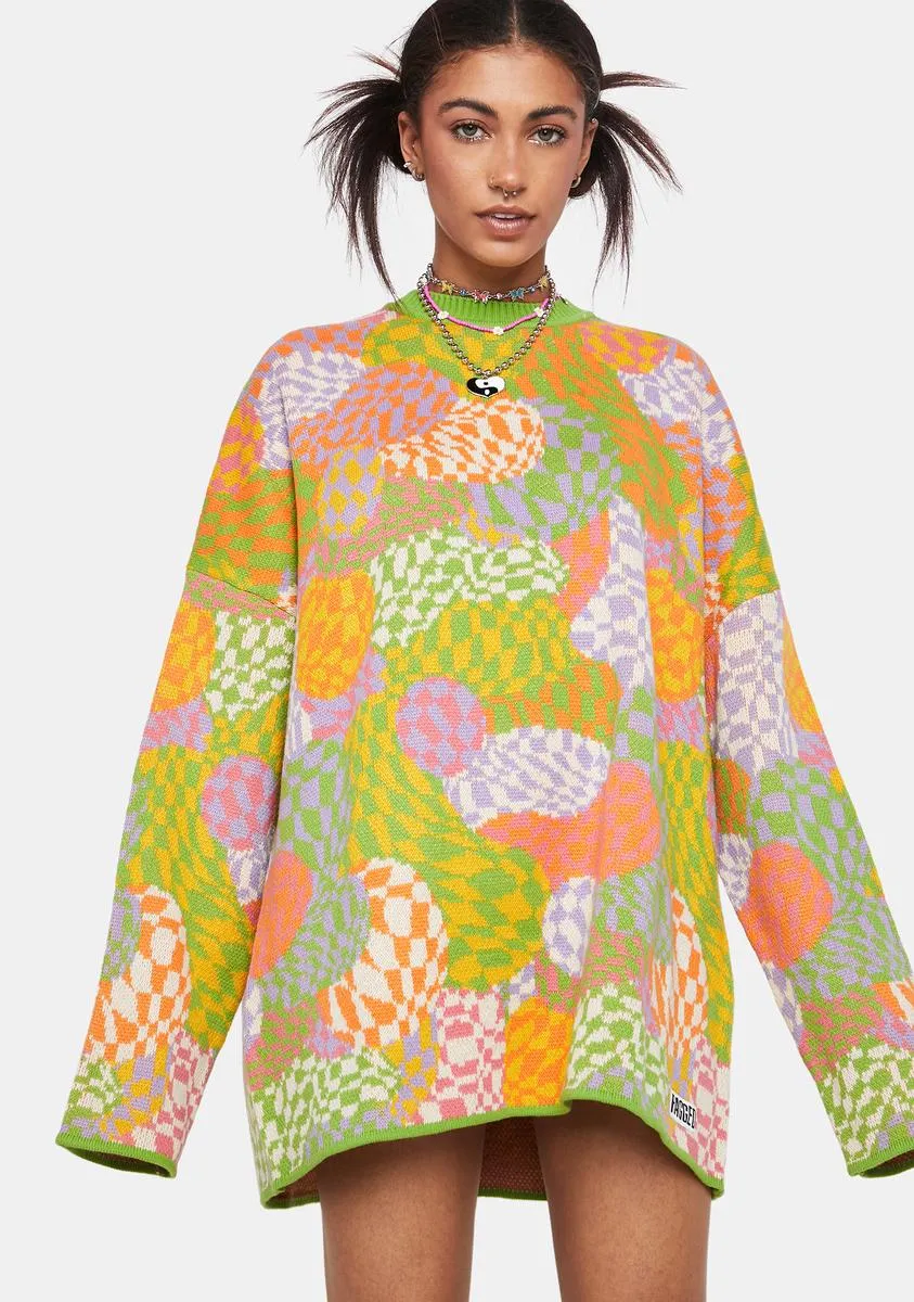 Hedonist Knit Sweater sold by Dolls Kill