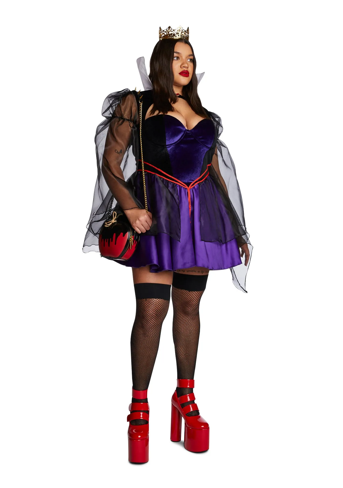 Plus One Bad Apple Costume Set sold by Dolls Kill product image thumbnail 5