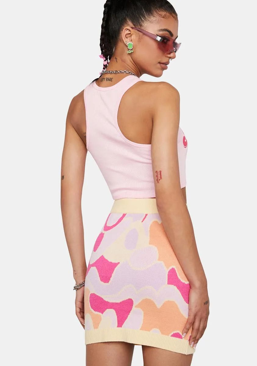 New Dreams Knit Skirt sold by Dolls Kill product image thumbnail 4