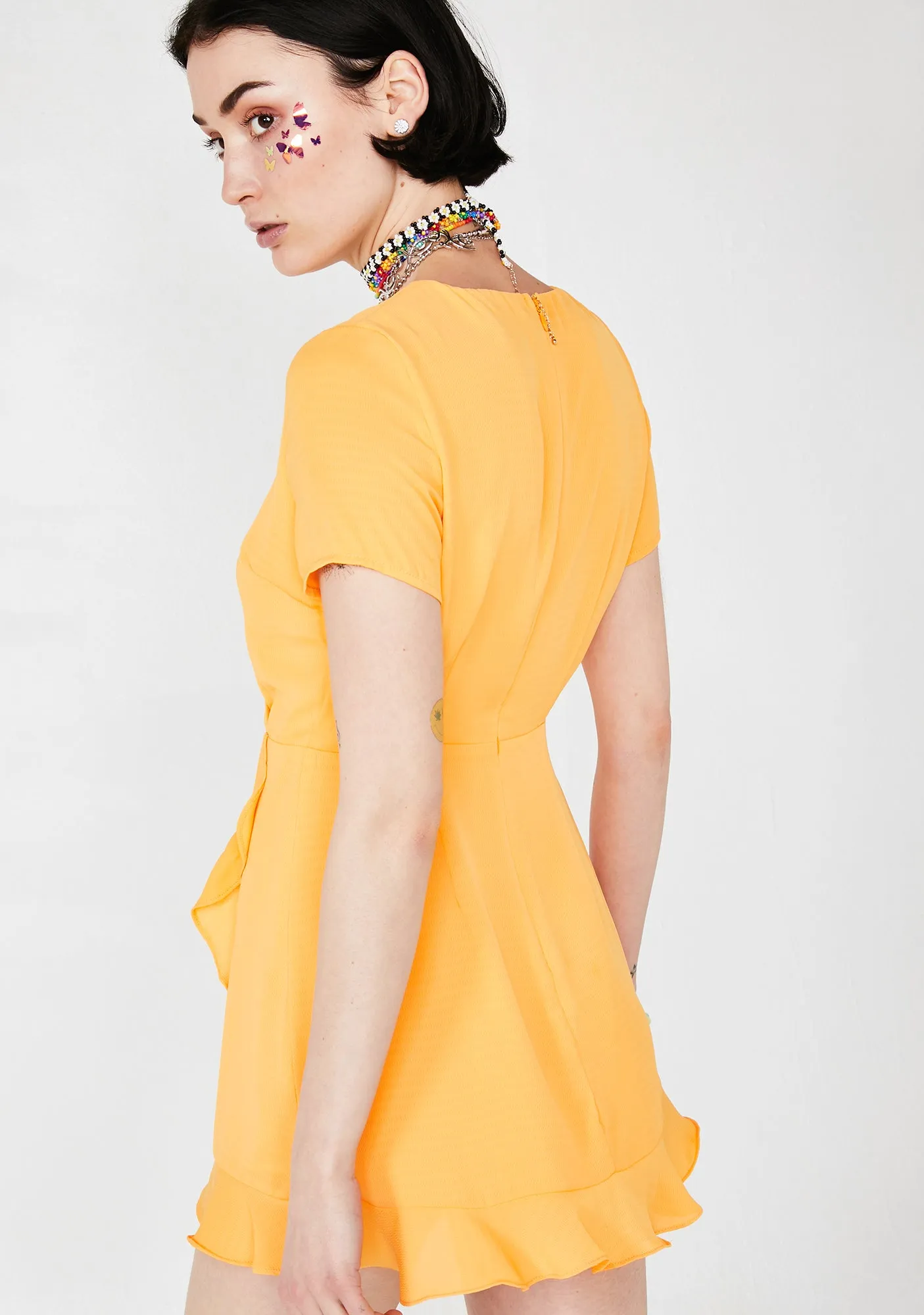 Summa Shenanigans Wrap Dress sold by Dolls Kill product image thumbnail 4