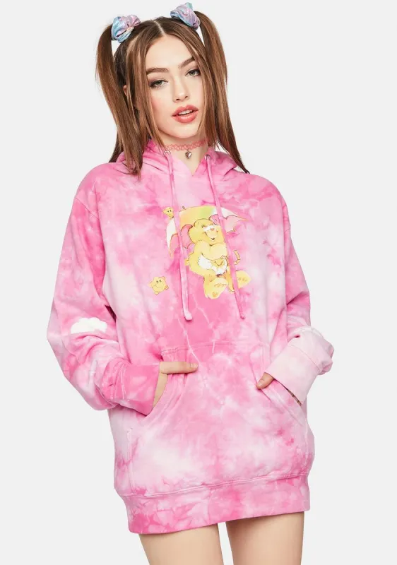 Funshine Tie Dye Hoodie sold by Dolls Kill