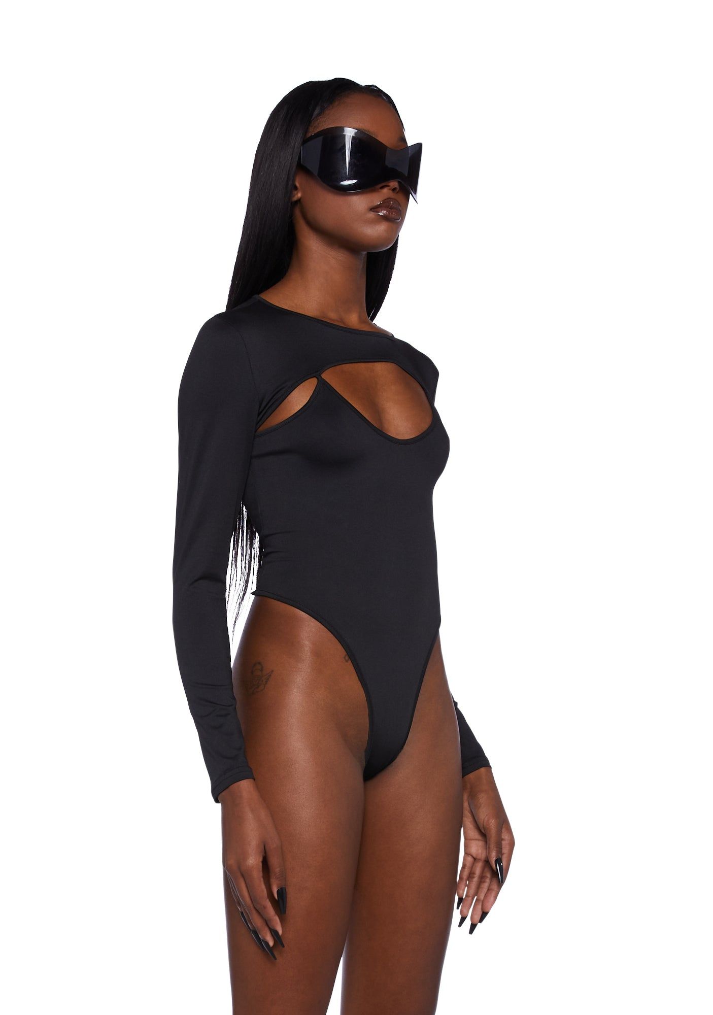 Hot Love Cut Out Bodysuit sold by Dolls Kill product image thumbnail 3