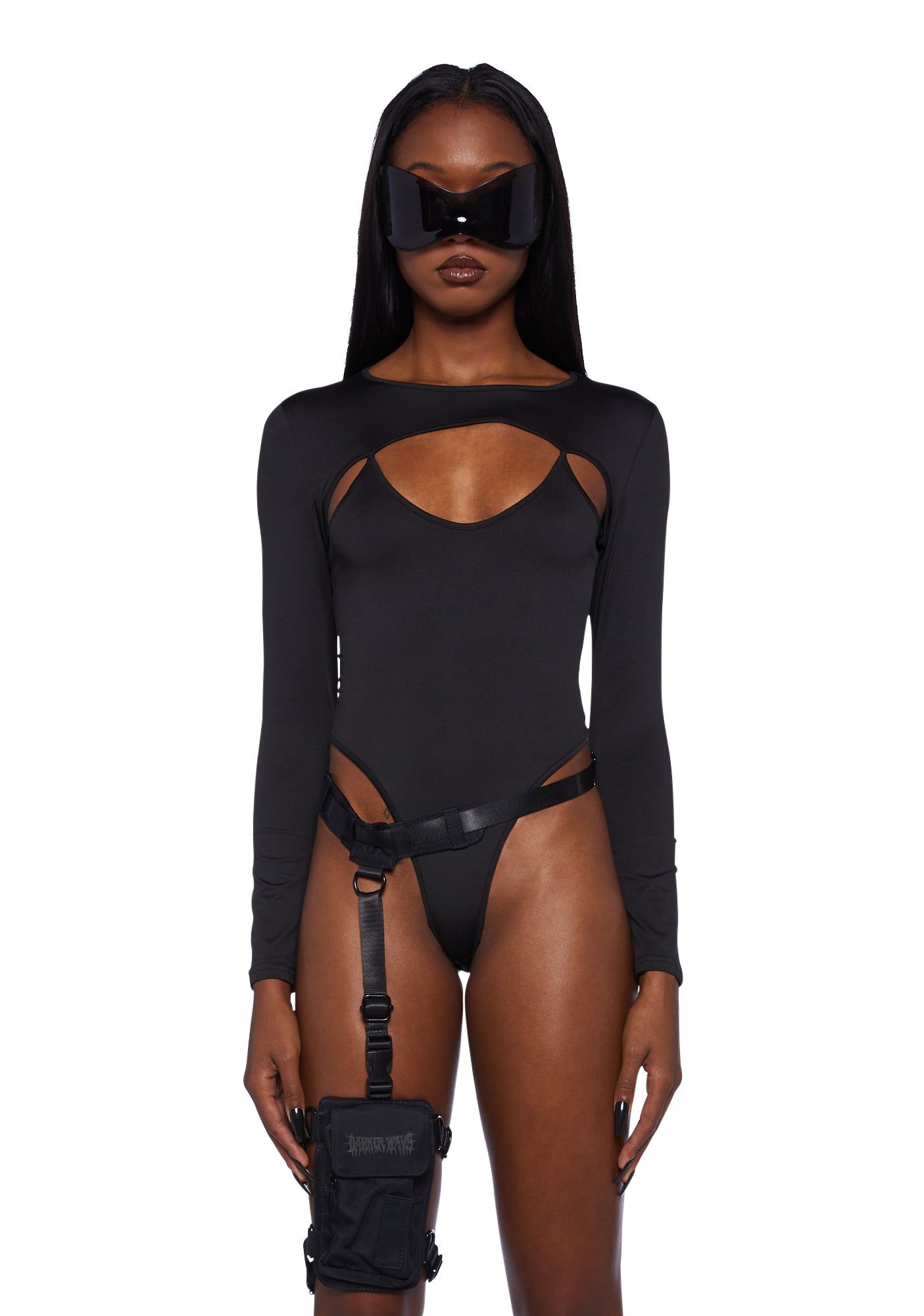 Hot Love Cut Out Bodysuit sold by Dolls Kill