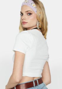 Honestly Crop Top sold by Dolls Kill