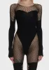 Flaunt Me Forever Fishnet Bodystocking sold by Dolls Kill