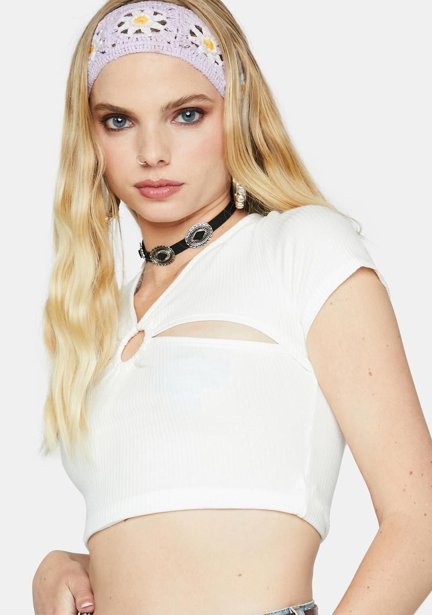 Honestly Crop Top sold by Dolls Kill product image thumbnail 2