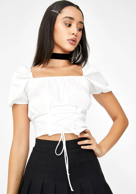 Ivory Ruiz Top sold by Dolls Kill