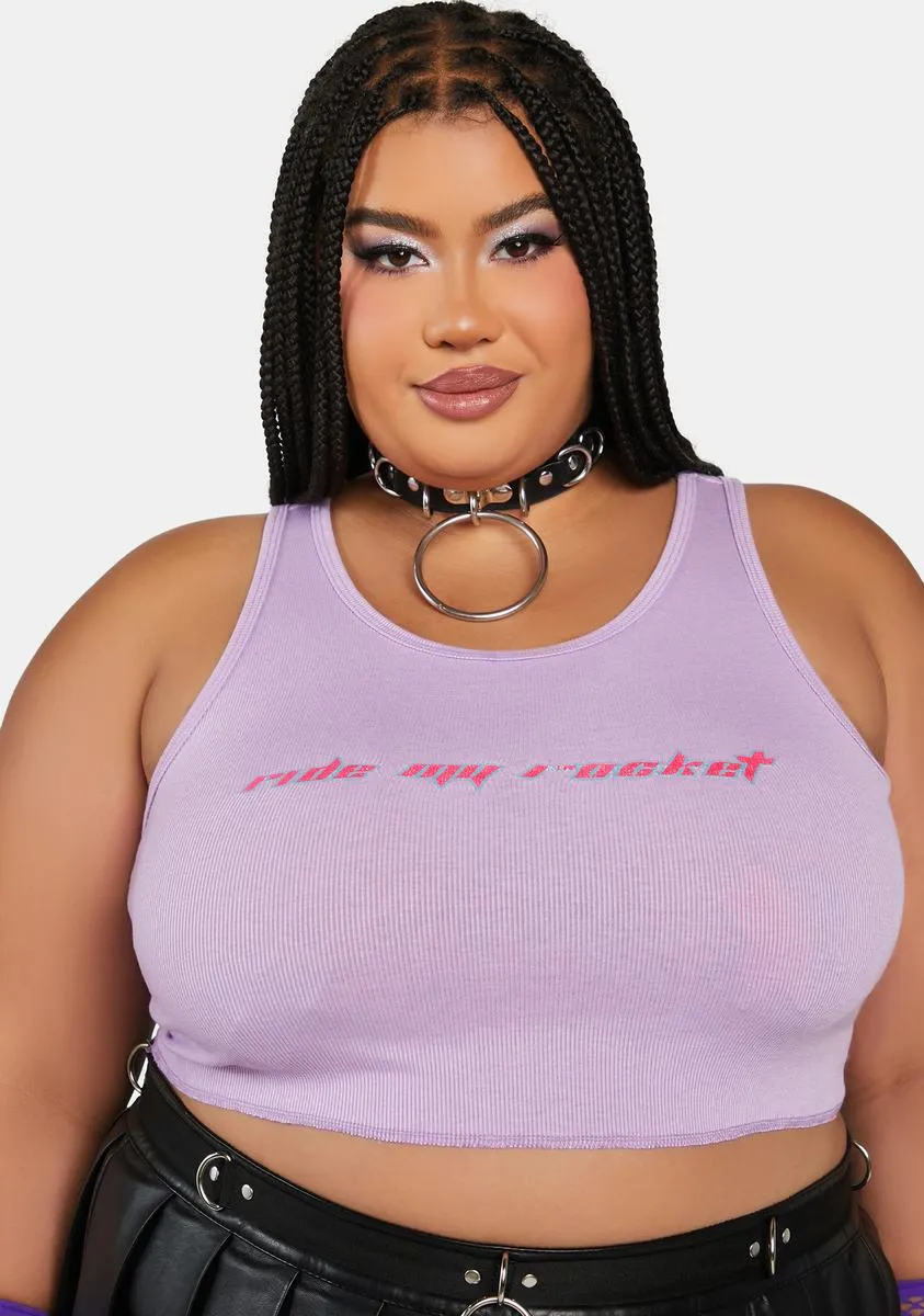 Plus Outta This World Graphic Tank sold by Dolls Kill