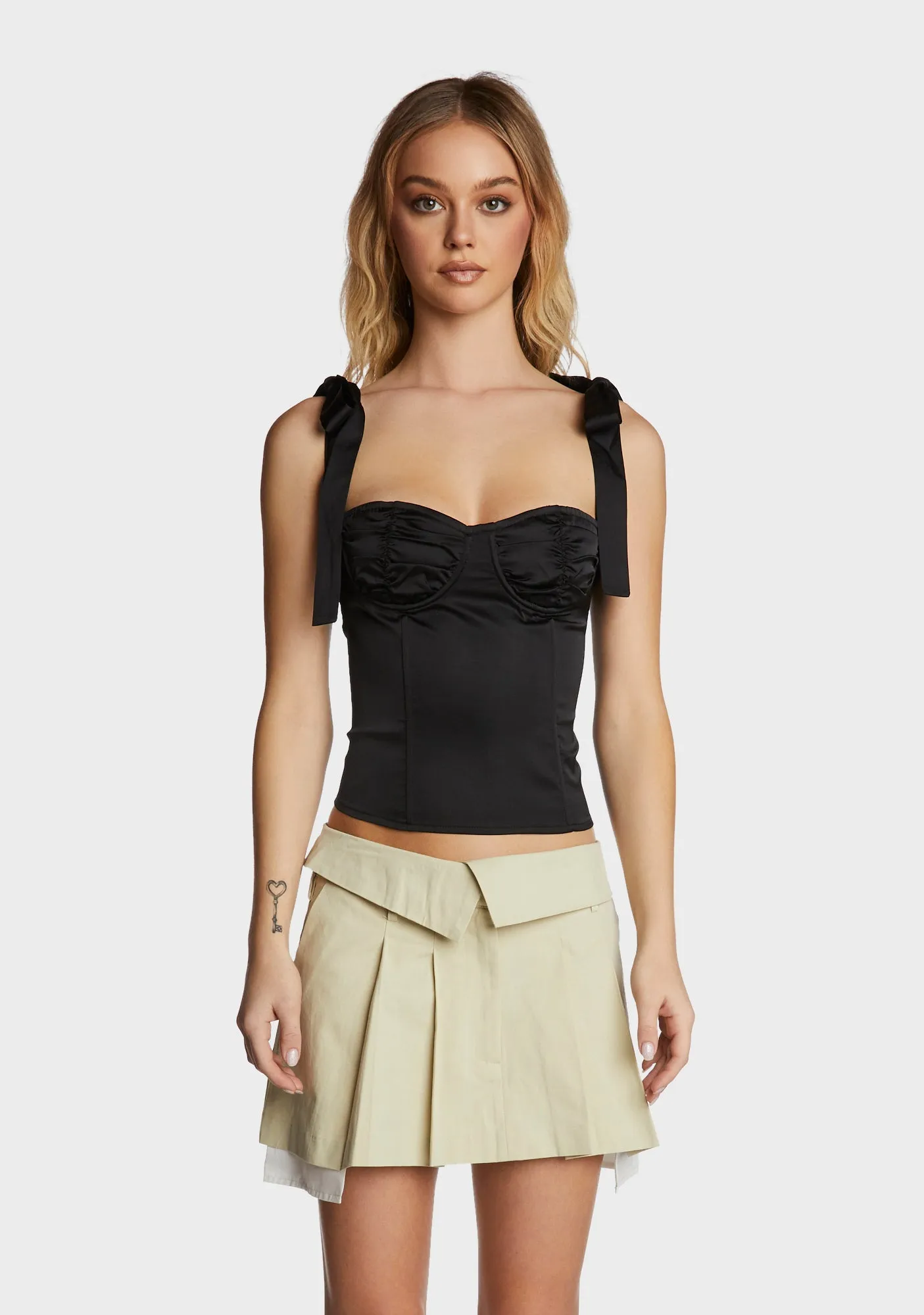 Ballerina Bustier Top sold by Dolls Kill