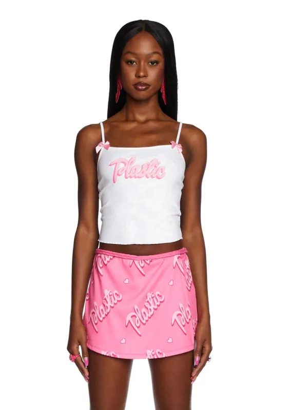 Life Is Plastic Tank Top sold by Dolls Kill