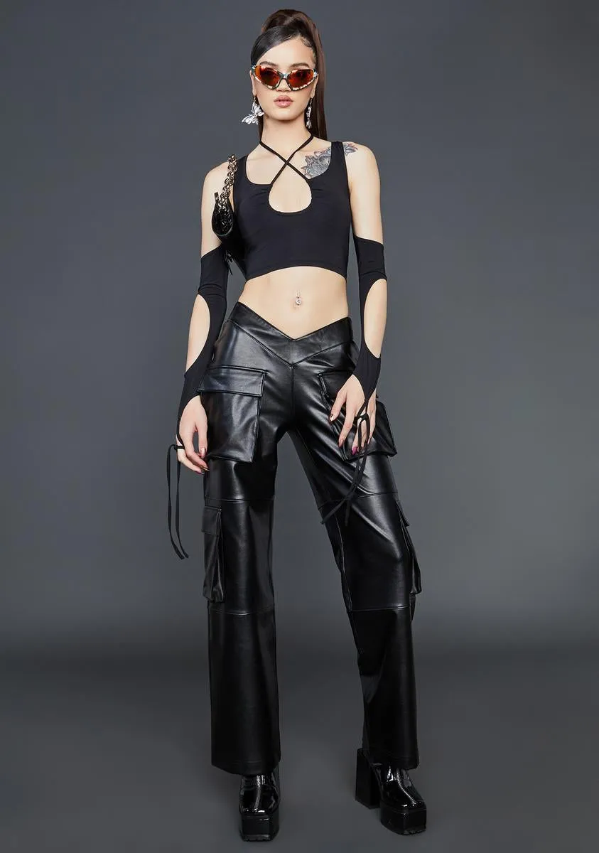 Night Game Over Halter Top sold by Dolls Kill product image thumbnail 3