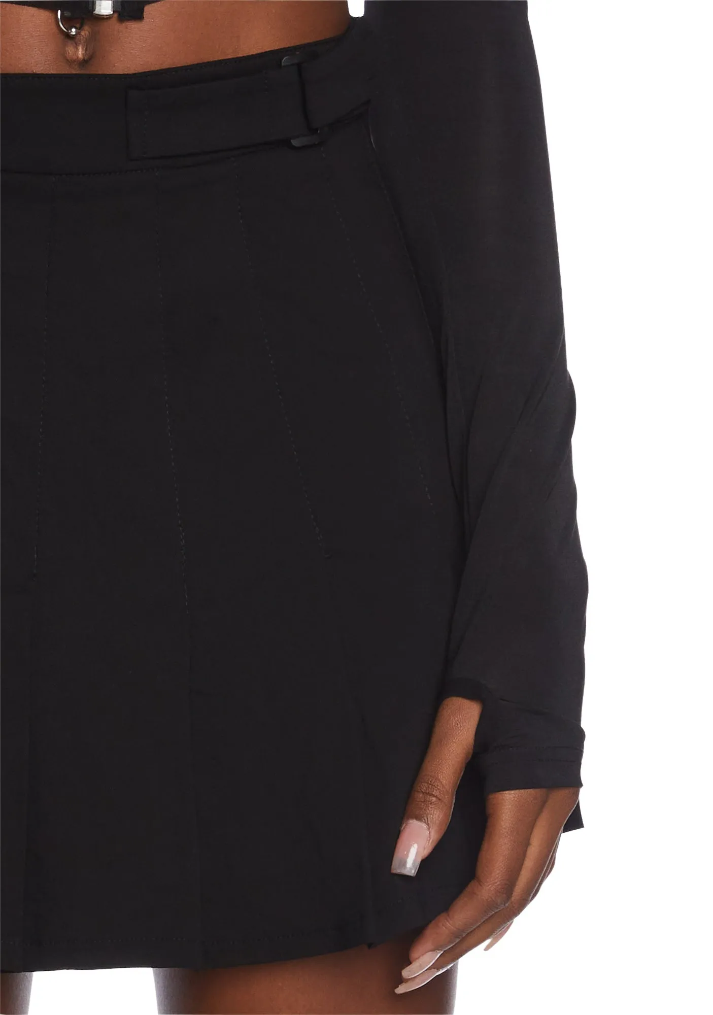 Burn Book Pleated Skirt sold by Dolls Kill product image thumbnail 5