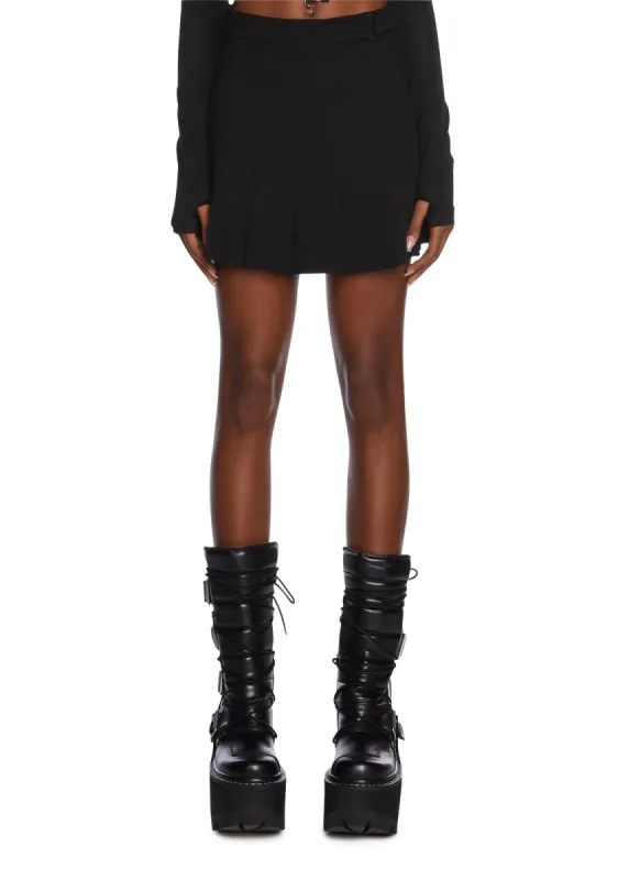 Burn Book Pleated Skirt sold by Dolls Kill