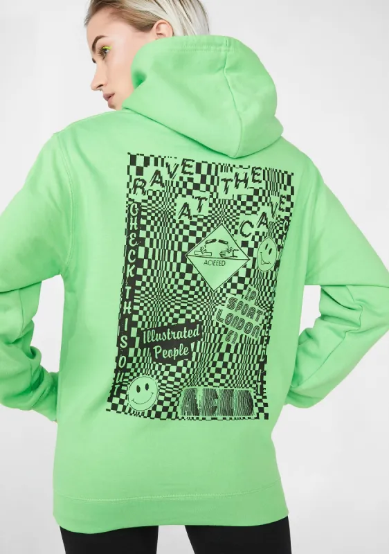 Rave At The Cave Hoodie sold by Dolls Kill