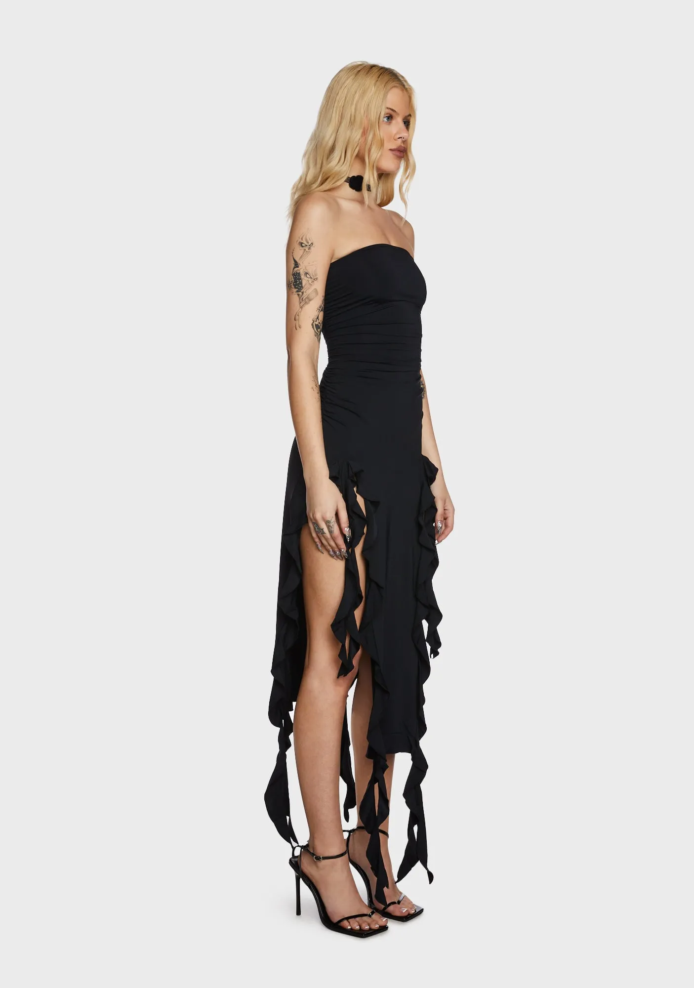 Rendezvous Strapless Dress sold by Dolls Kill product image thumbnail 3