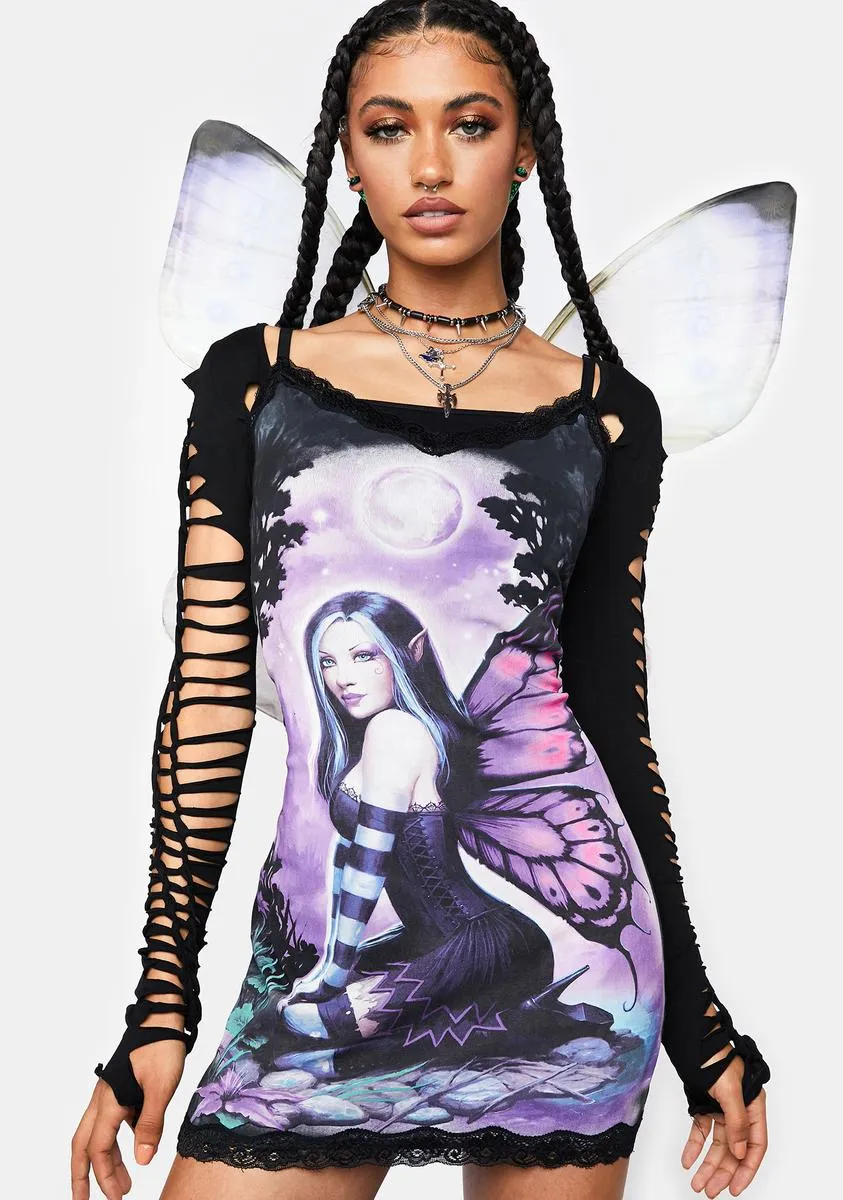 Mystical Nights Mini Dress sold by Dolls Kill product image thumbnail 2