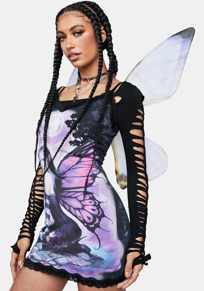 Mystical Nights Mini Dress sold by Dolls Kill product image thumbnail 3