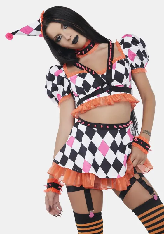 Neon Circus Costume Set sold by Dolls Kill