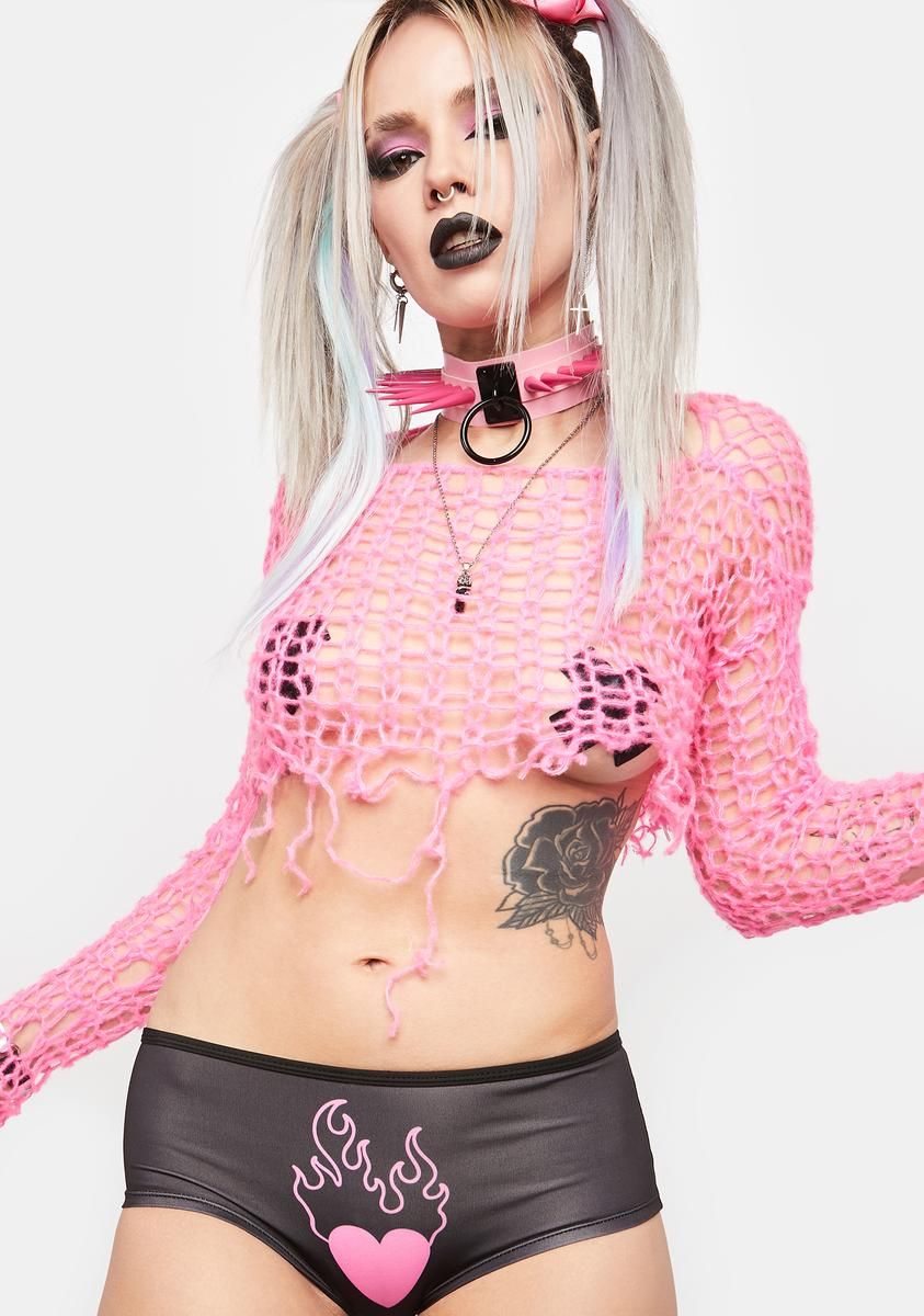 Cherub Boyshort Panties sold by Dolls Kill product image thumbnail 4