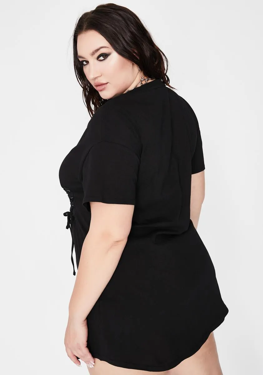 Extreme Grim Chaos Corset Dress sold by Dolls Kill product image thumbnail 4