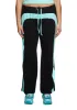 Plus Catching Flights Track Pants - Blue/Black sold by Dolls Kill